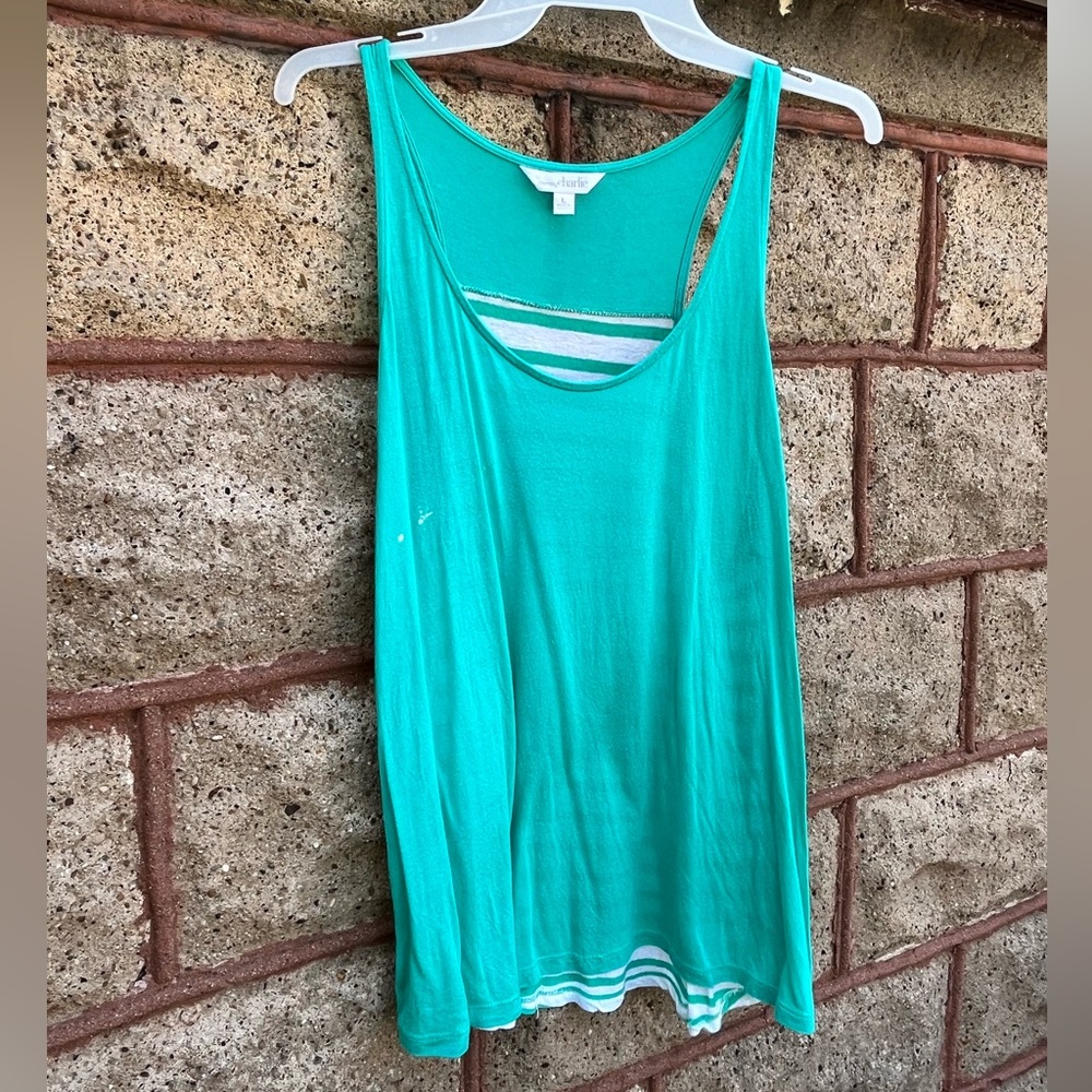 * bleach stain charming Charlie large women tank blouse